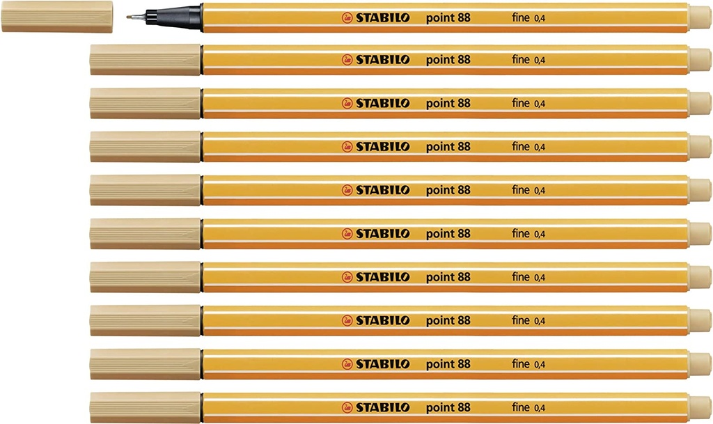Stabilo Point 88 Fineliner, 88 Light Ochre