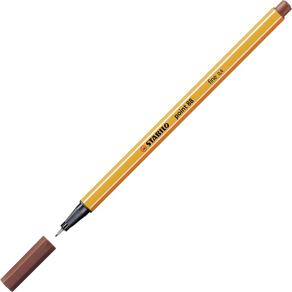 Stabilo Point 88 Fineliner, 75 Sienna