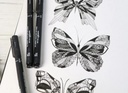 Uni Pin Fineliner, Pigment Ink, Fade-Proof, 0.2 mm