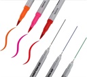 Sky Glory Dual Brush Pen and Fineliner Set, 12 Colours