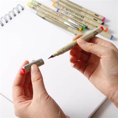 Superior Brush Pen, 1.5 mm, Water-Based, Black