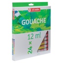 Talens Art Creation Gouache Set, 24 Tubes, 12 ml