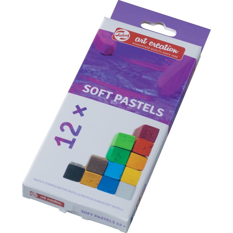 Talens Art Creation Soft Pastel Set, 12 Colours