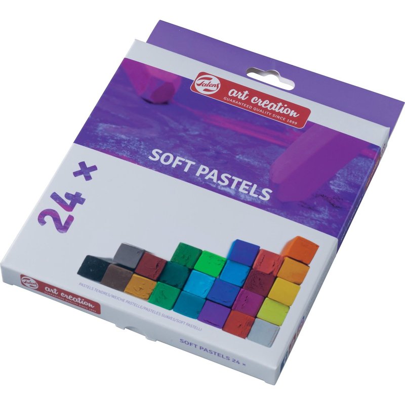 Talens Art Creation Soft Pastel Set, 24 Colours