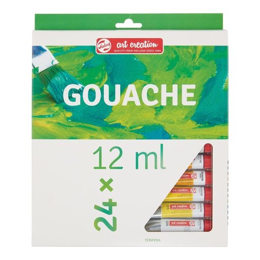[ART-TAL-AC-SET24] Talens Art Creation Gouache Set, 24 Tubes, 12 ml