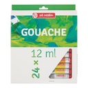 Talens Art Creation Gouache Set, 24 Tubes, 12 ml