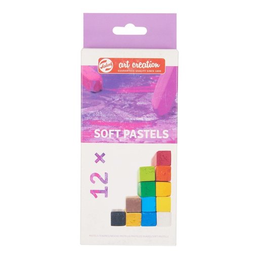 [ART-TAL-AC-SET12-B] Talens Art Creation Soft Pastel Set, 12 Colours