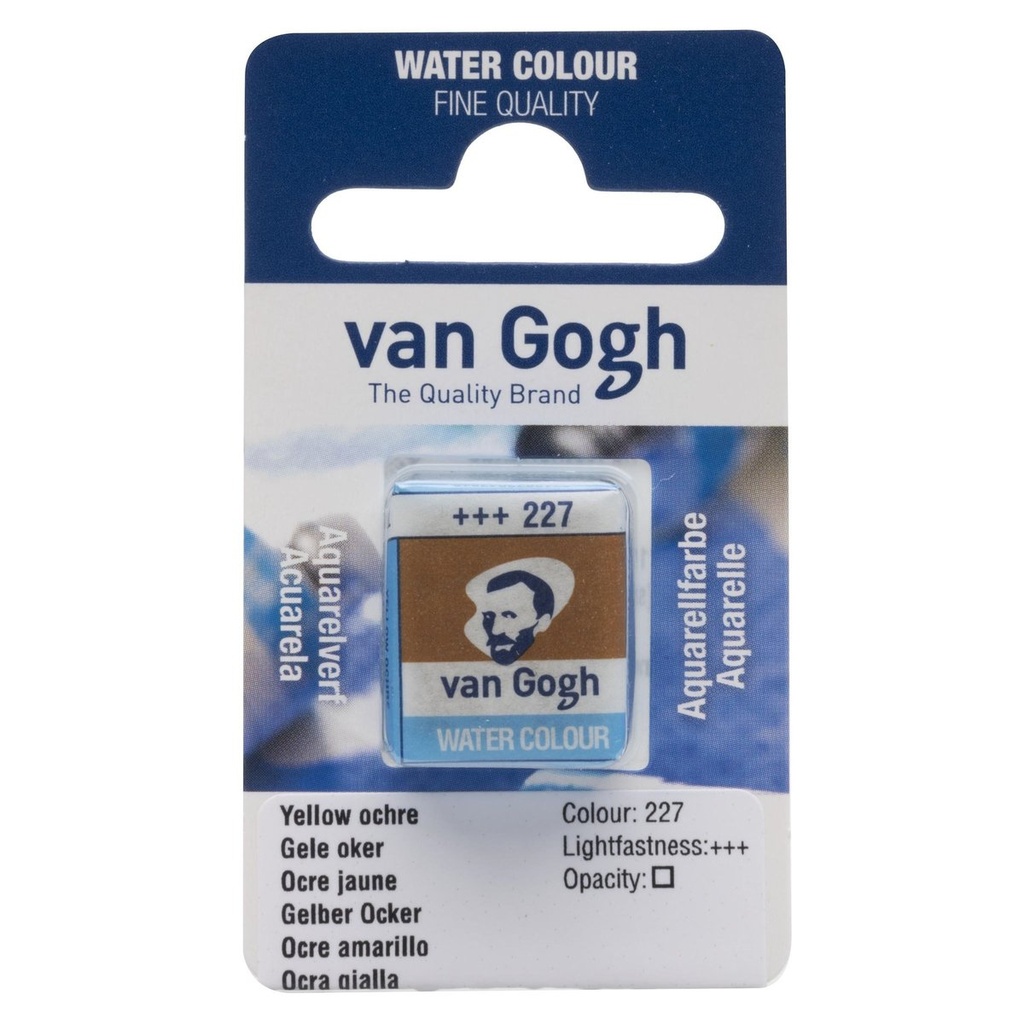 [ART-TAL-VG-NA-268] Van Gogh Watercolour Pan, Azo Yellow Light 268