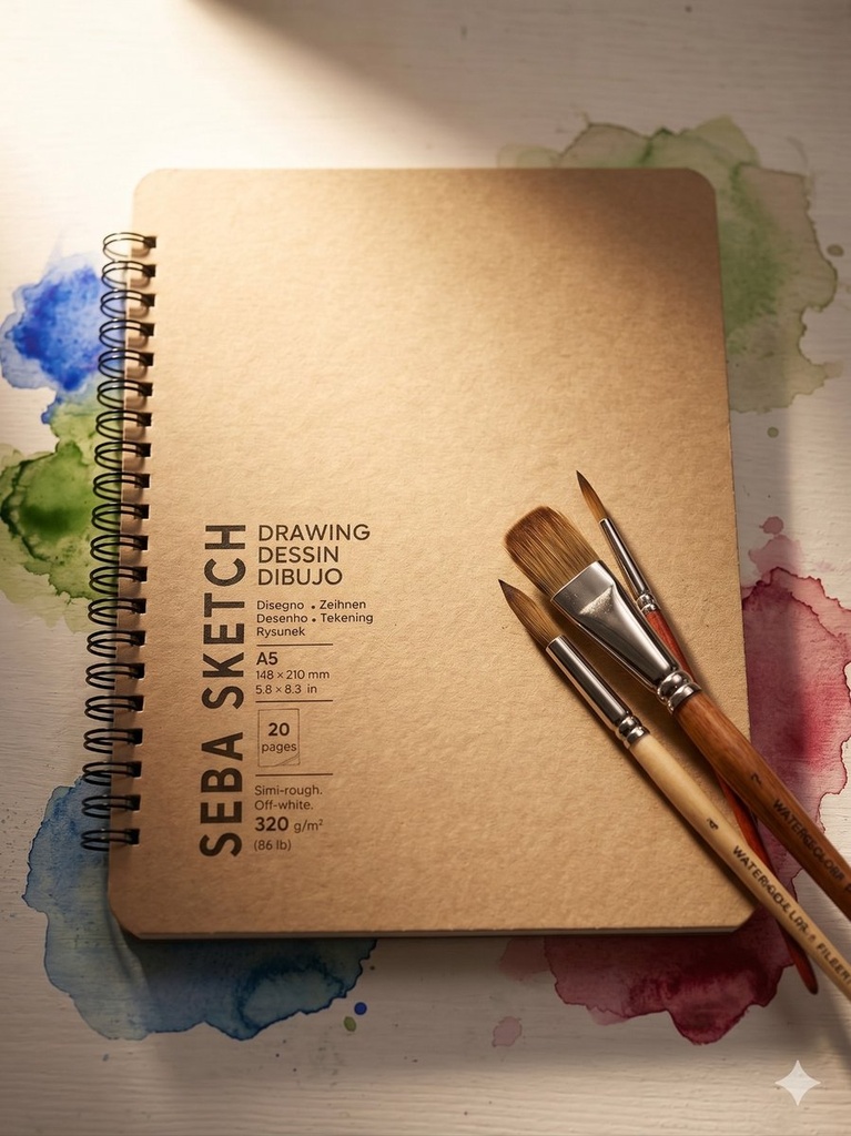 [SEBA-HORIZON] Seba Horizon Artisan, Sketchbook, Rough Paper (A5)