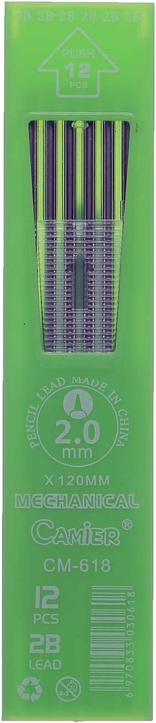 Screw Mechanical Pencil, 2.0 mm Graphite 2B