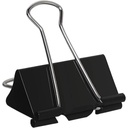 Metal Binder Clips, Black, 32 mm