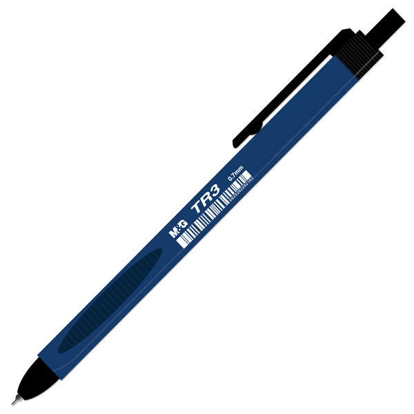 [PEN-BP-0006] M&G Chenguang Triangle Ballpoint Pen TR3, Blue