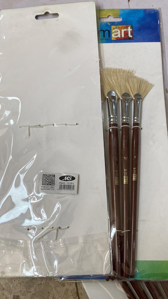 Smart Fan Brush Set, 5 Brushes, Coarse Hair