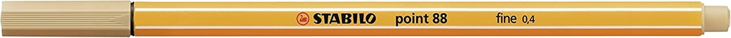 [PEN-FL-0051] Stabilo Point 88 Fineliner, 88 Light Ochre
