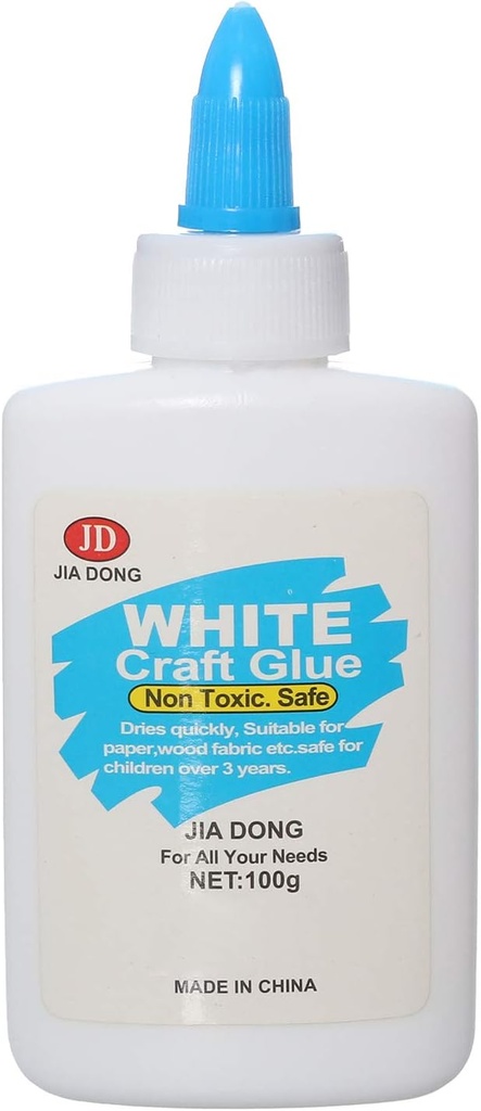 White Craft Glue JG2060, Non-Toxic, for Paper and Card