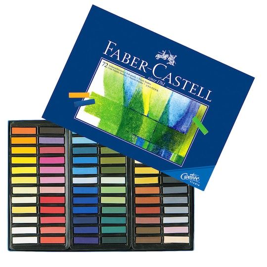[ART-PSL-0006] Faber-Castell Soft Pastel Set, 72 Colours, Short Sticks