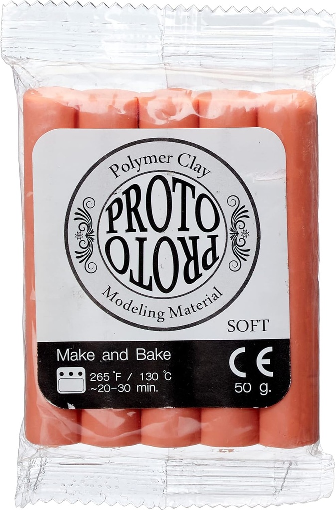 Proto Polymer Clay, 50 g, Eraser Colour