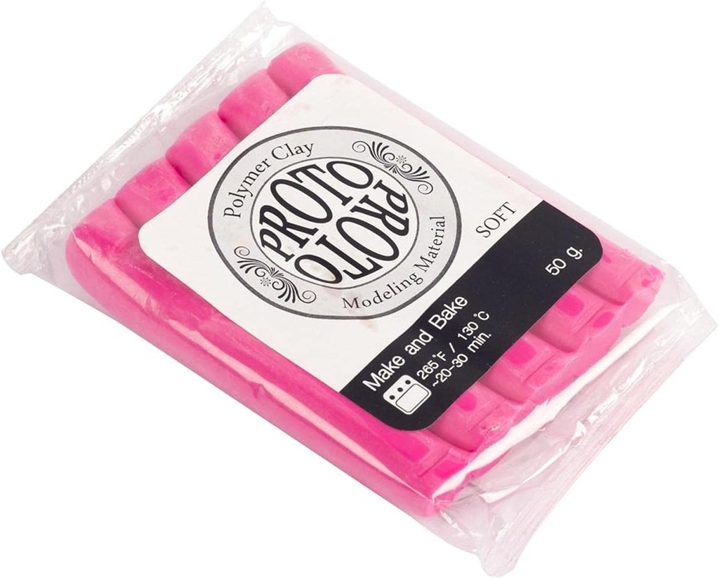 Proto Polymer Clay, 50 g, Crimson No. 19