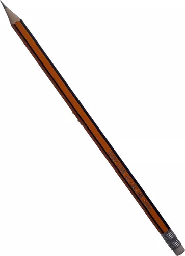 3A Gold Wooden Pencil, Red End, HB