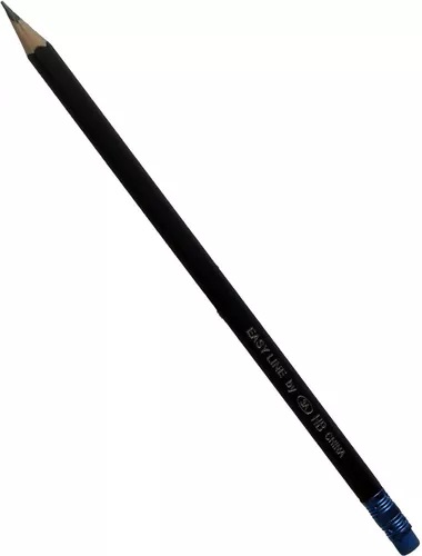 [PEN-PCL-0002] 3A Grey Wooden Pencil, Red End, 2B