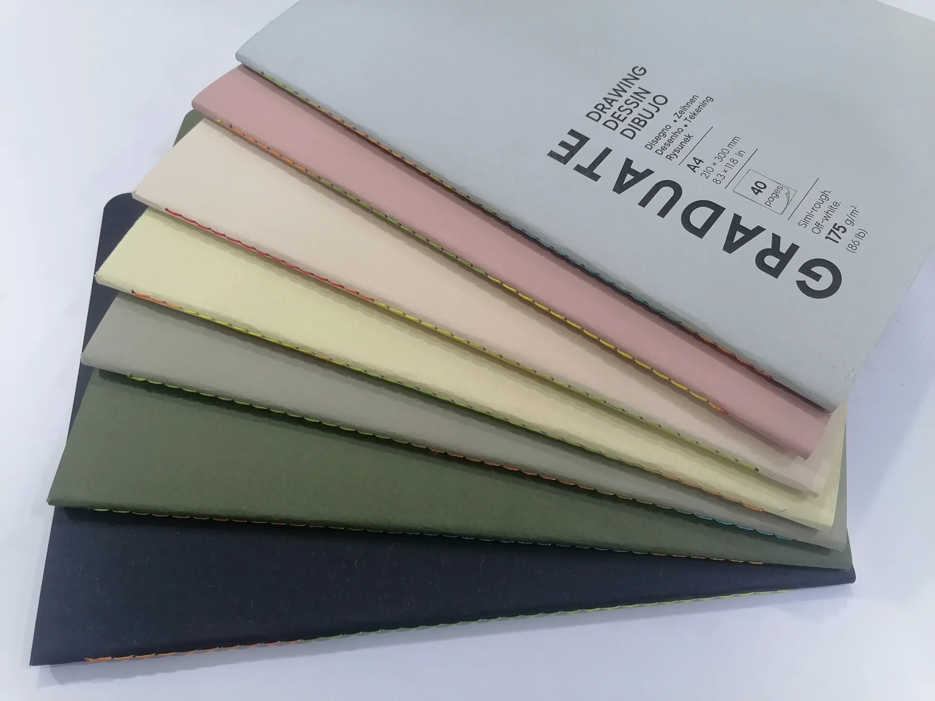 Seba Graduate Sketchbook, Sewn, Semi-Smooth Ivory